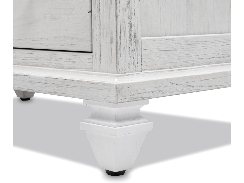 Sea Winds Surfside 5 Drawer Chest in Distressed White - image 7