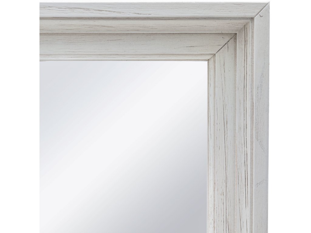 Sea Winds Surfside Mirror in Distressed White - image 3
