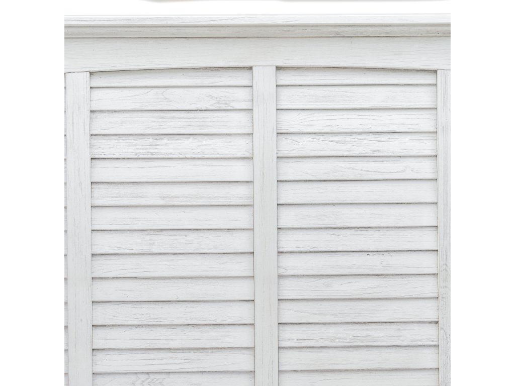 Sea Winds Surfside Queen Headboard in Distressed White - image 2
