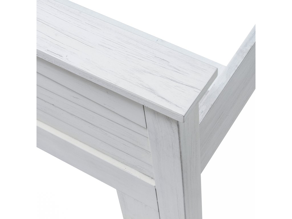 Sea Winds Surfside King Bed in Distressed White - image 2