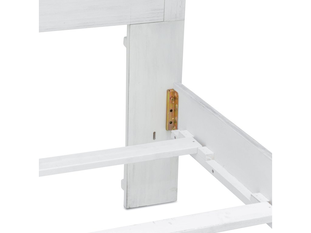 Sea Winds Surfside King Bed in Distressed White - image 3