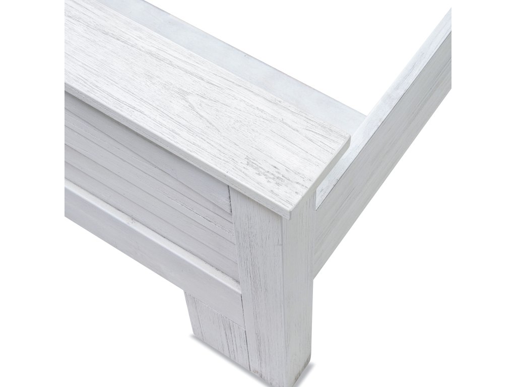 Sea Winds Surfside Queen Bed in Distressed White - image 2