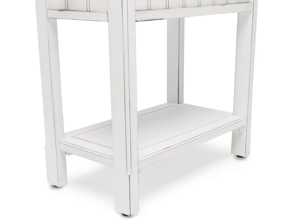 Sea Winds Monaco Chairside Table in Blanc - image 9