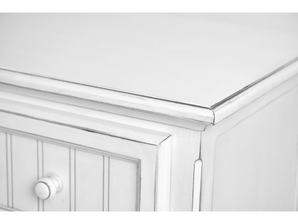 Sea Winds Monaco 5 Drawer Chest in Blanc - image 3