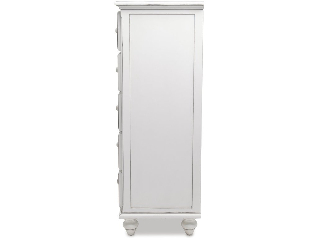 Sea Winds Monaco 5 Drawer Chest in Blanc - image 5