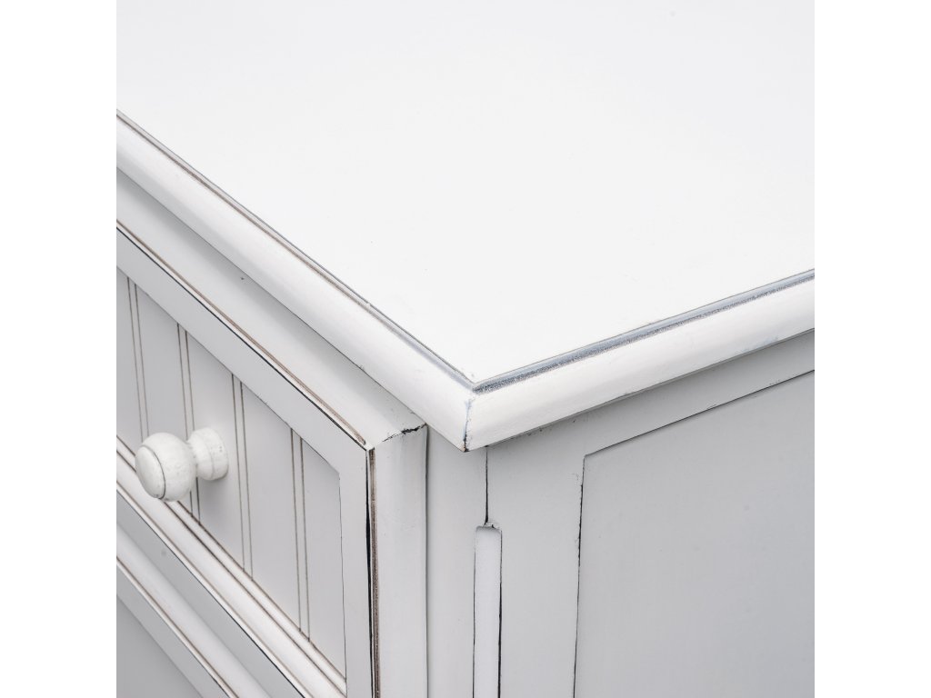 Sea Winds Monaco 5 Drawer Chest in Blanc - image 8