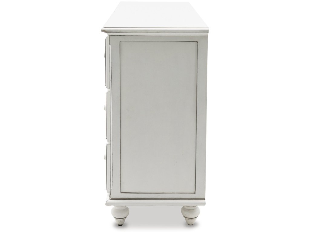 Sea Winds Monaco 7 Drawer Dresser in Blanc - image 3