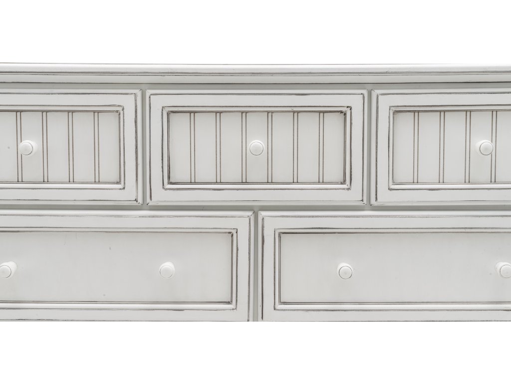 Sea Winds Monaco 7 Drawer Dresser in Blanc - image 7