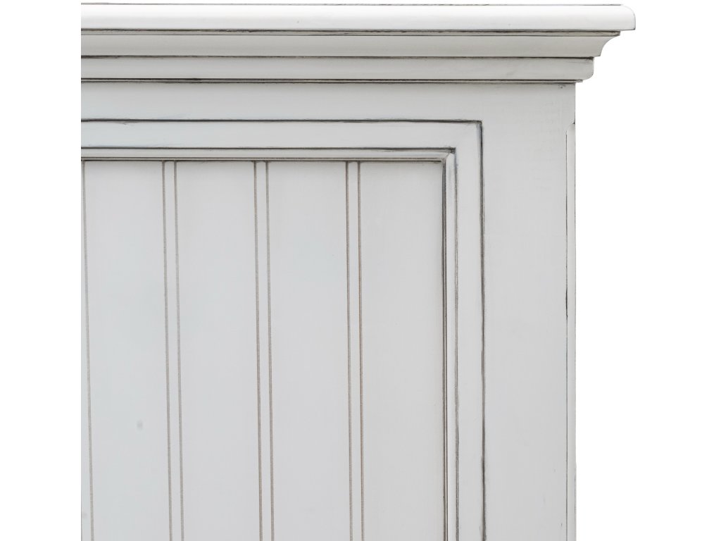 Sea Winds Monaco King Headboard in Blanc - image 4