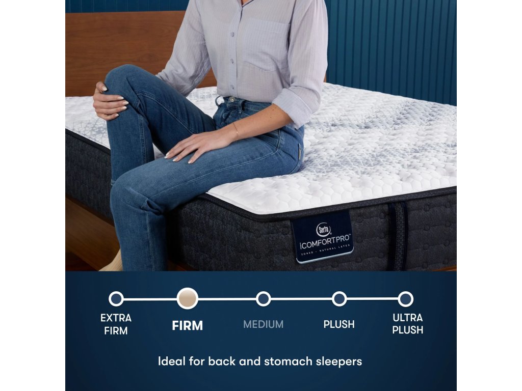 Serta iComfortPro Ambrose Firm 13" Latex Foam Mattress - image 2