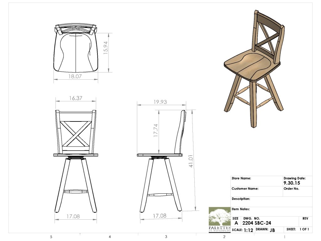 MAVIN Single-X Side Chair, alternate view 5