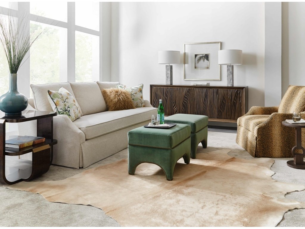 Bea Skirted Swivel Chair (Welt) - image 4