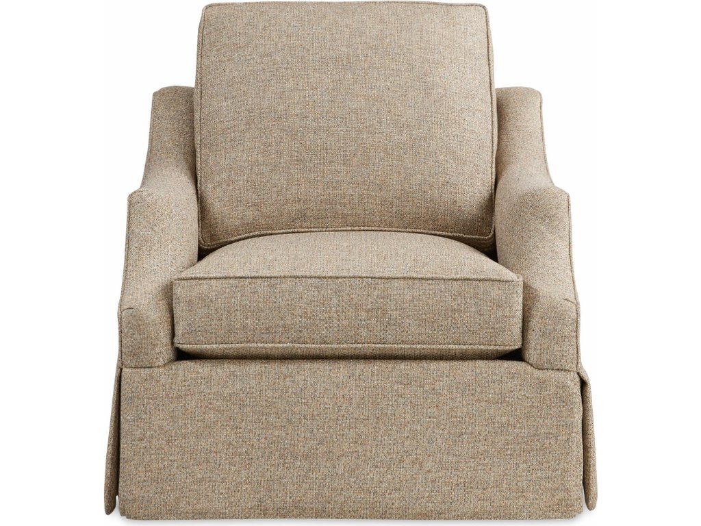 Bea Skirted Swivel Chair (Welt) - image 3