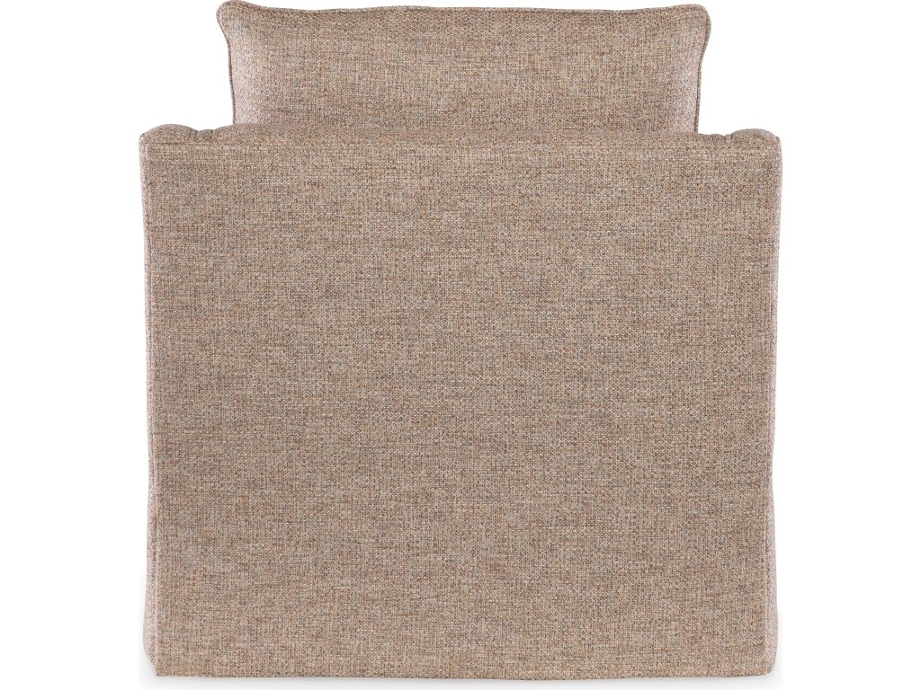 Nora Skirted Swivel Chair - image 1