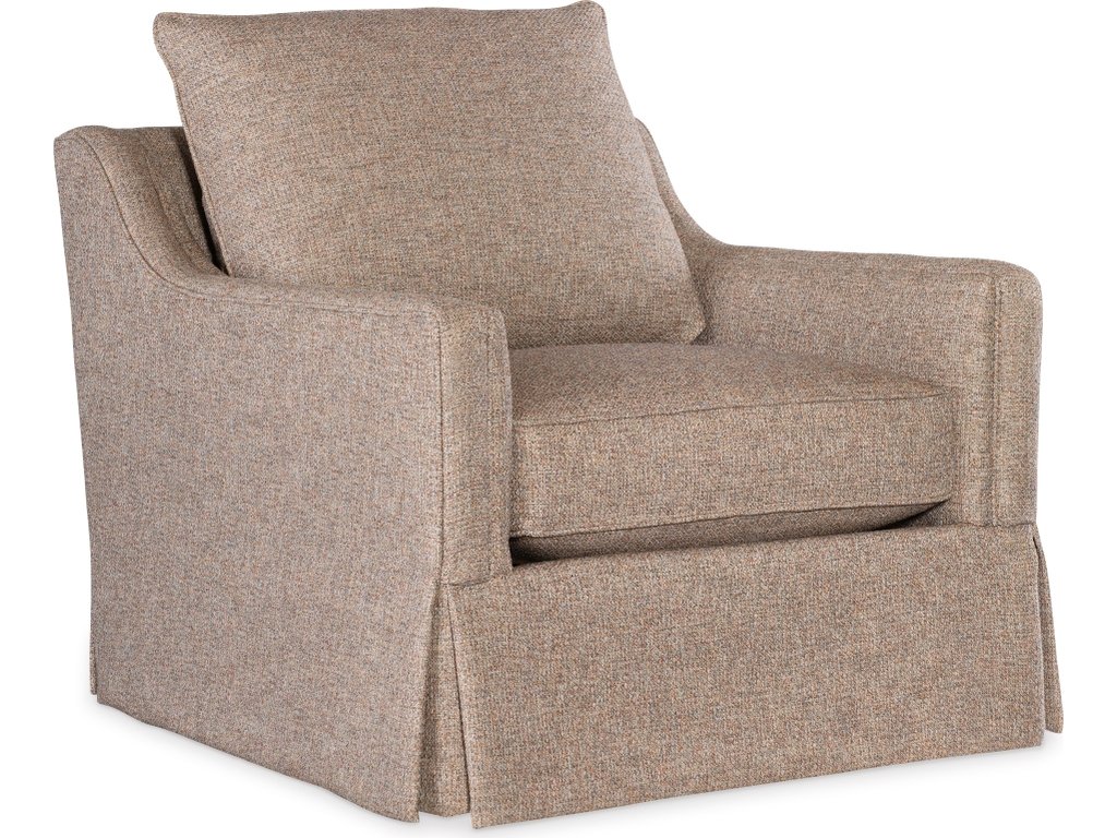 Nora Skirted Swivel Chair - main image