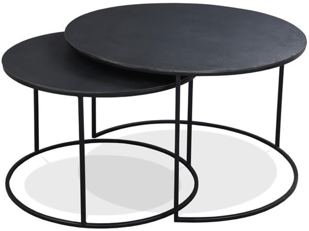 Round Nesting Coffee Table - image 2