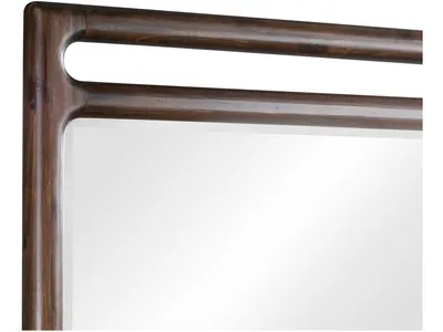 Sol Beveled Glass Wall or Dresser Mirror in Brown Spice - Alternative View