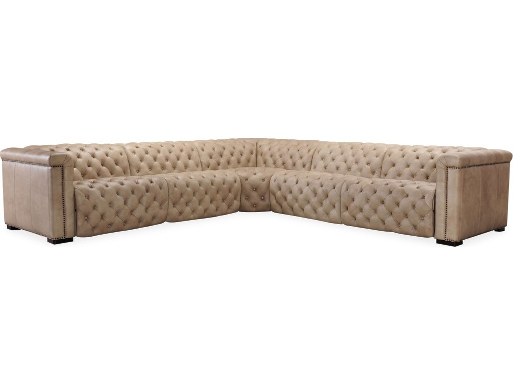 Savion Grandier 5-Piece Power HR Sectional w/2 Power Recline - main image