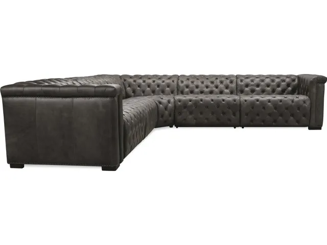 Savion Grandier 5 pc Sectional w/2 PWR Recline PWR Headrest - Alternative View