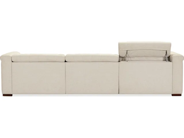 Savion Deux 3 Seat Sofa with Two Power Recliners and Three Power Headrests - Alternative View