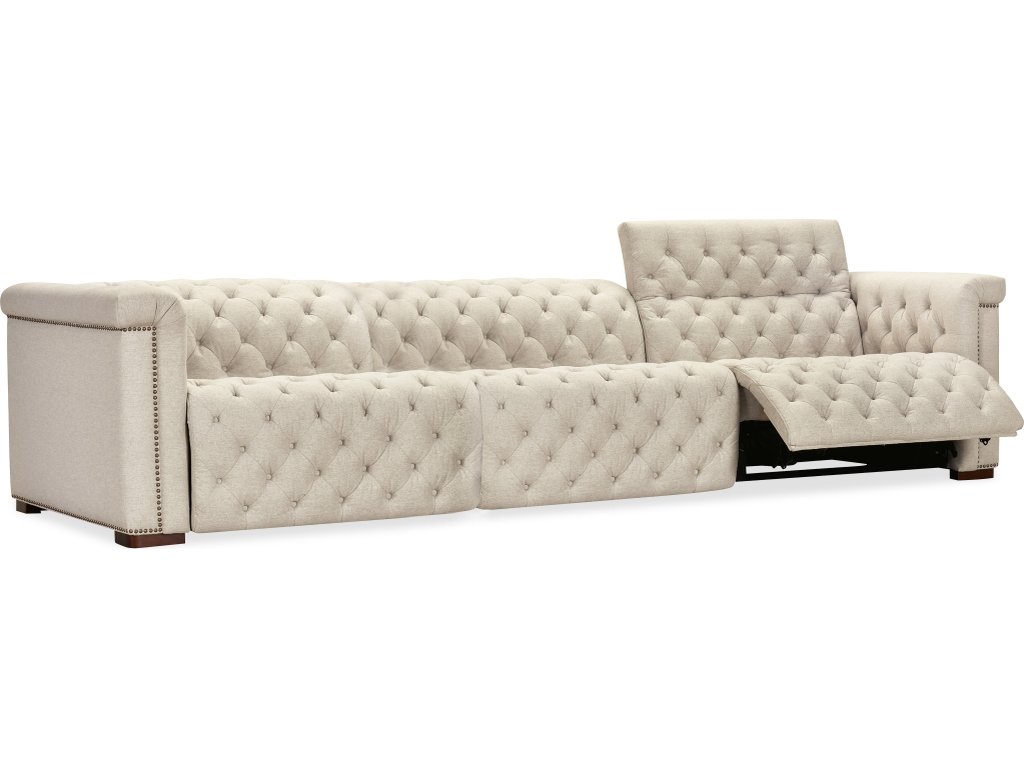 Savion Deux 3 Seat Sofa with Two Power Recliners and Three Power Headrests - image 3