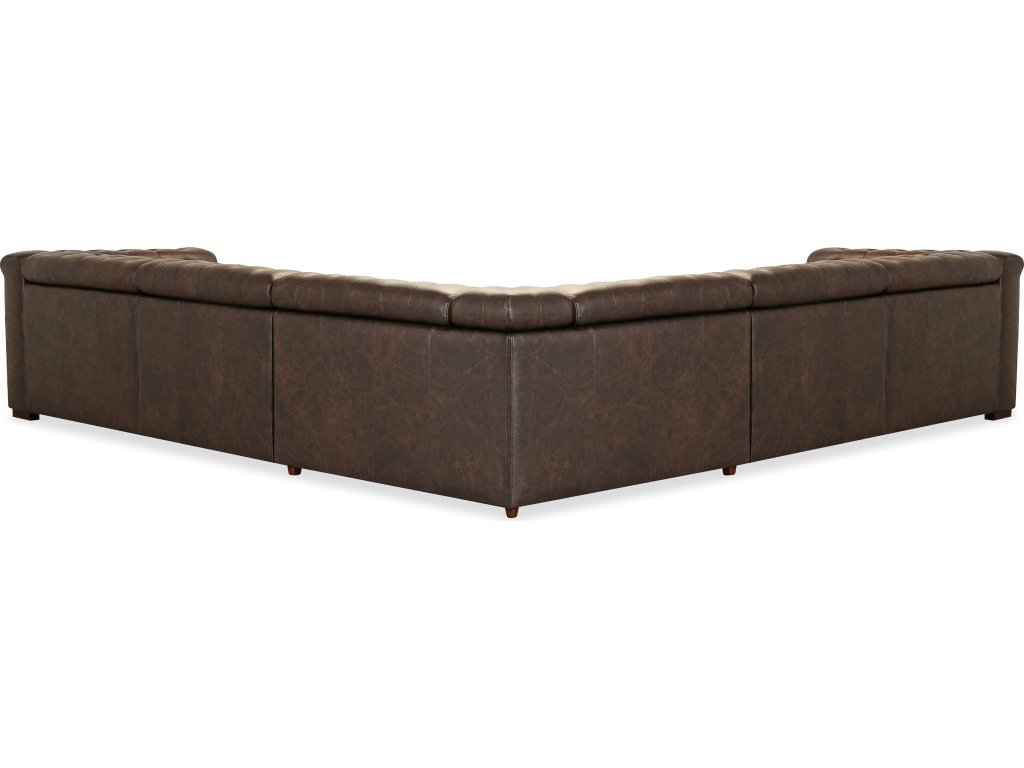 Savion Deux 5 Seat Sectional with Four Power Recliners and Six Power Headrests - image 2