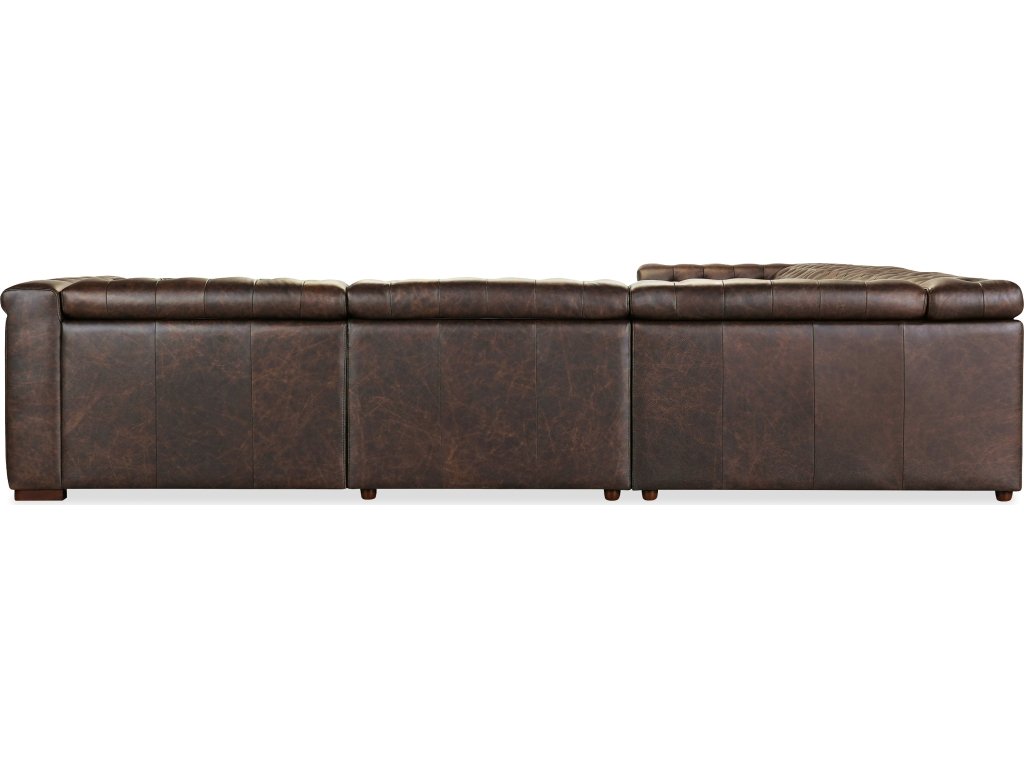 Savion Deux 5 Seat Sectional with Four Power Recliners and Six Power Headrests - image 3