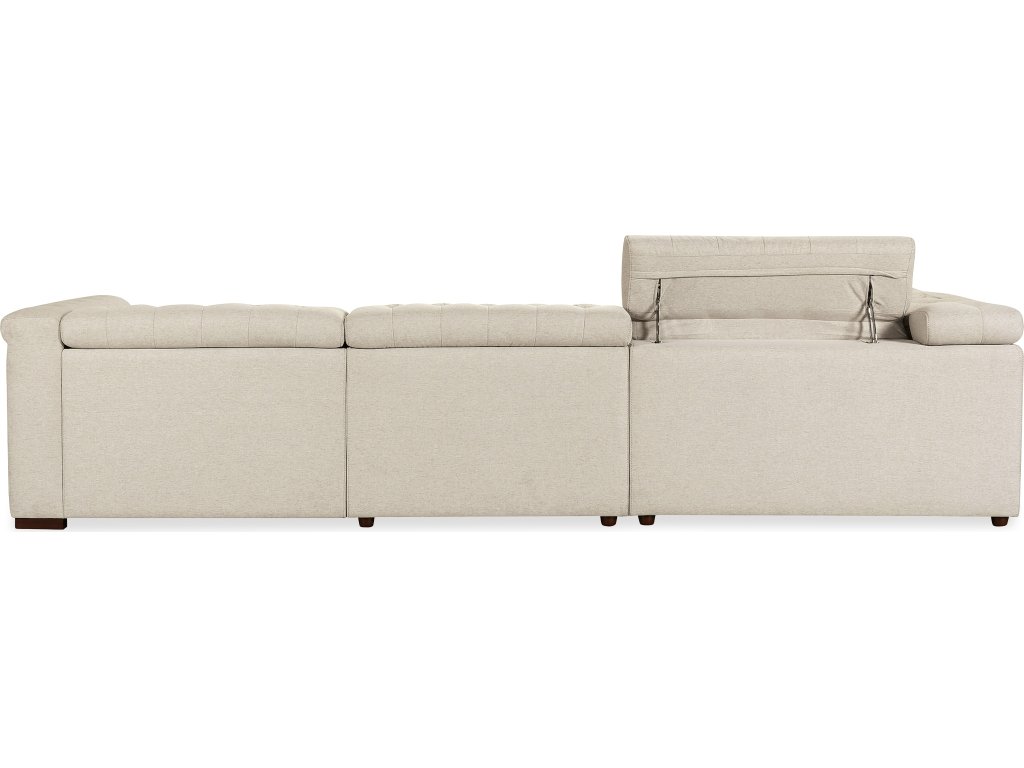 Savion Deux 5 Seat Sectional with Four Power Recliners and Six Power Headrests - image 1