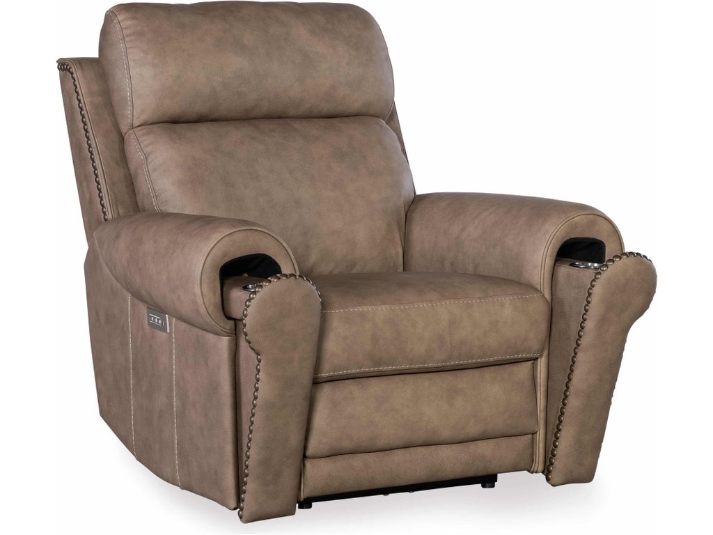 Duncan Power Recliner w/Power Headrest & Lumbar - image 4