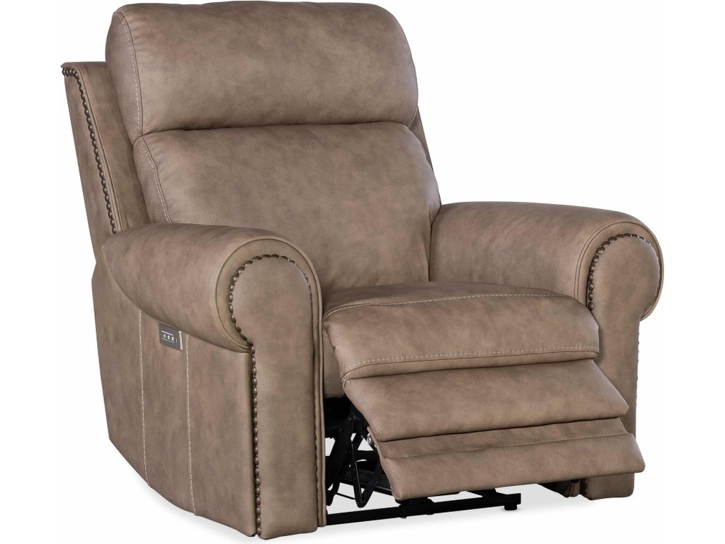 Duncan Power Recliner w/Power Headrest & Lumbar - image 5