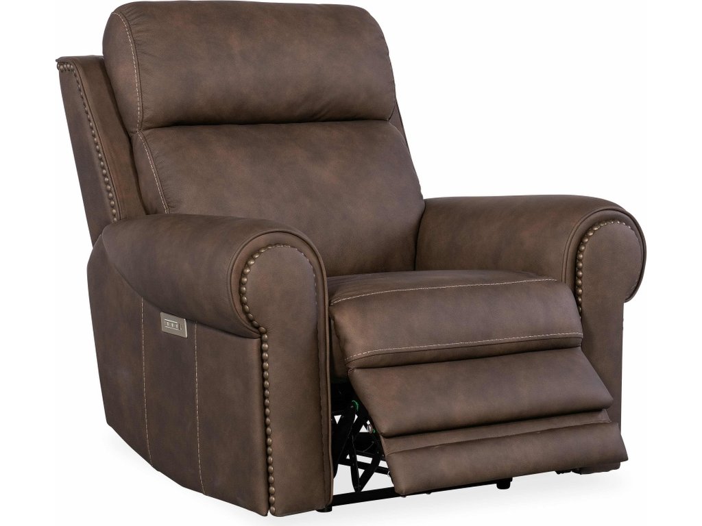 Duncan Power Recliner w/Power Headrest & Lumbar - image 4