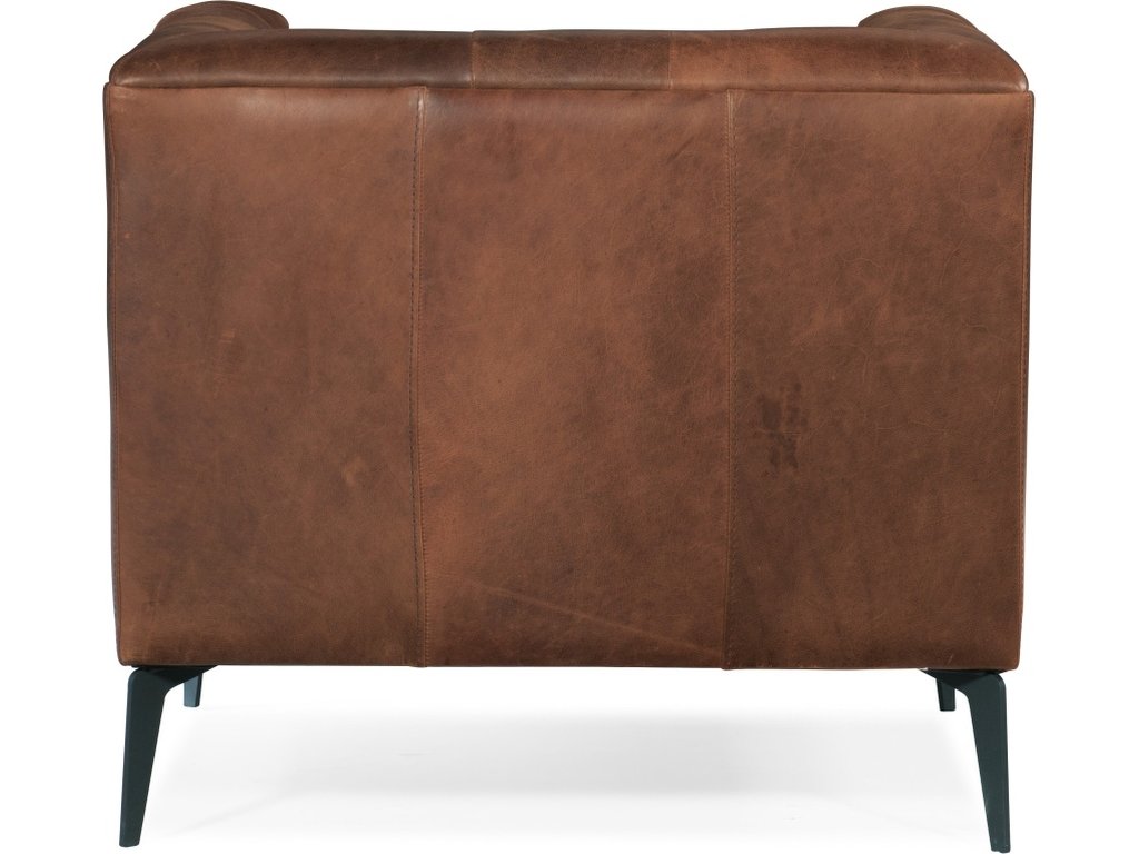 Nicolla Leather Stationary Chair - image 1