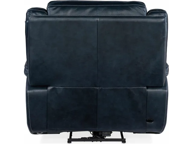 Montel Lay Flat Power Recliner with Power Headrest & Lumbar