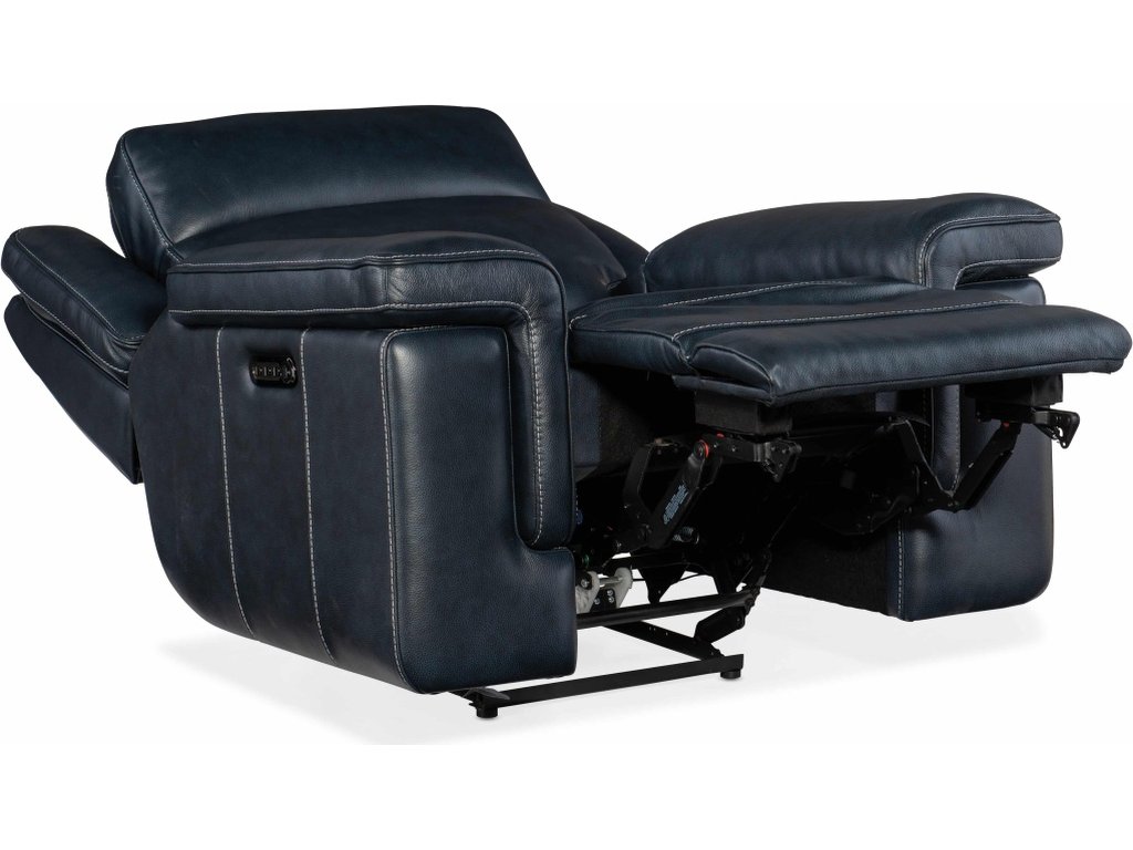 Montel Lay Flat Power Recliner with Power Headrest & Lumbar - image 2