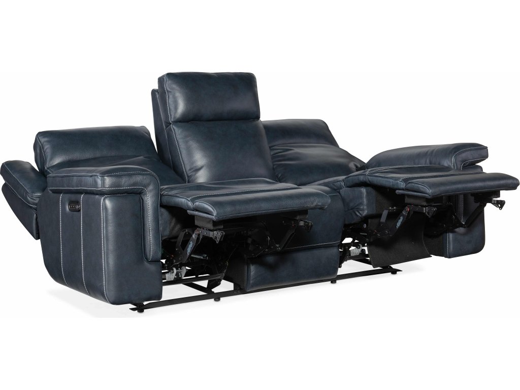Montel Lay Flat Power Sofa with Power Headrest & Lumbar - image 2