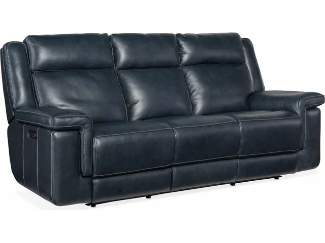 Montel Lay Flat Power Sofa with Power Headrest & Lumbar