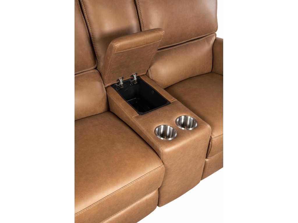 Somers Power Console Loveseat w/Power Headrest - image 2