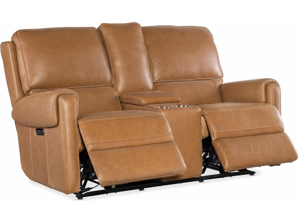 Somers Power Console Loveseat w/Power Headrest - image 4