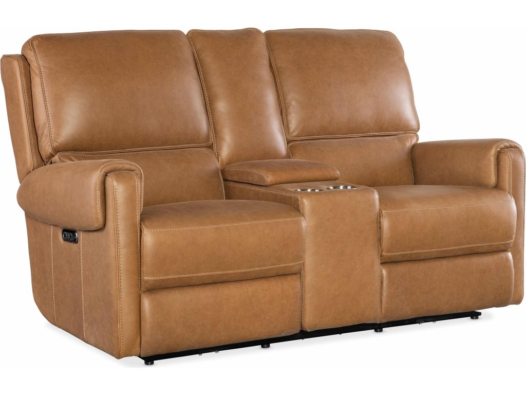 Somers Power Console Loveseat w/Power Headrest - main image