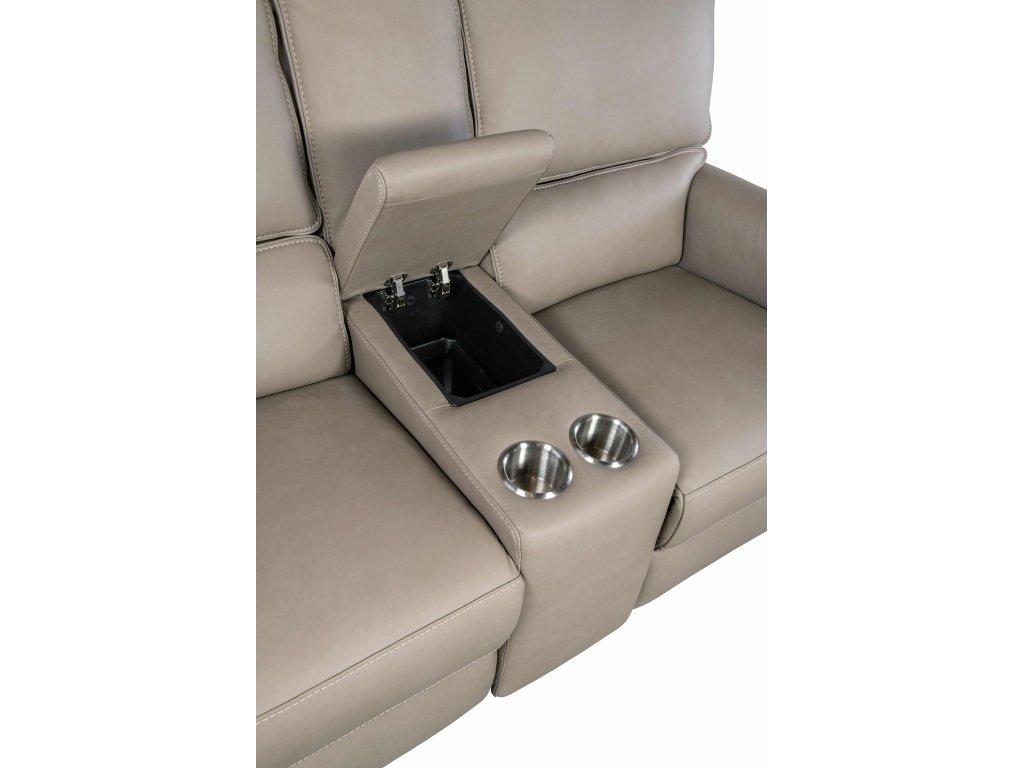 Somers Power Console Loveseat w/Power Headrest - image 2
