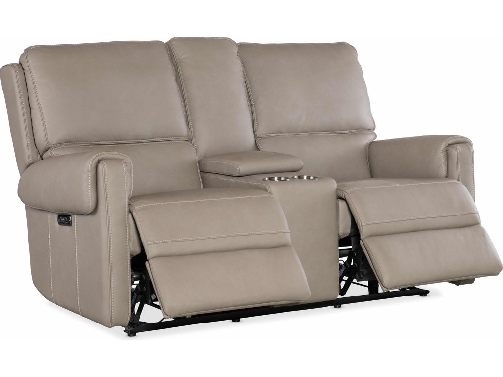 Somers Power Console Loveseat w/Power Headrest - image 4