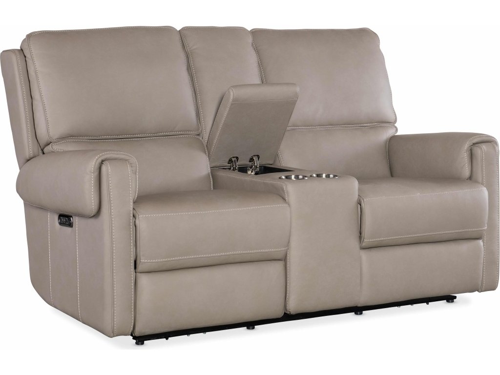 Somers Power Console Loveseat w/Power Headrest - image 5