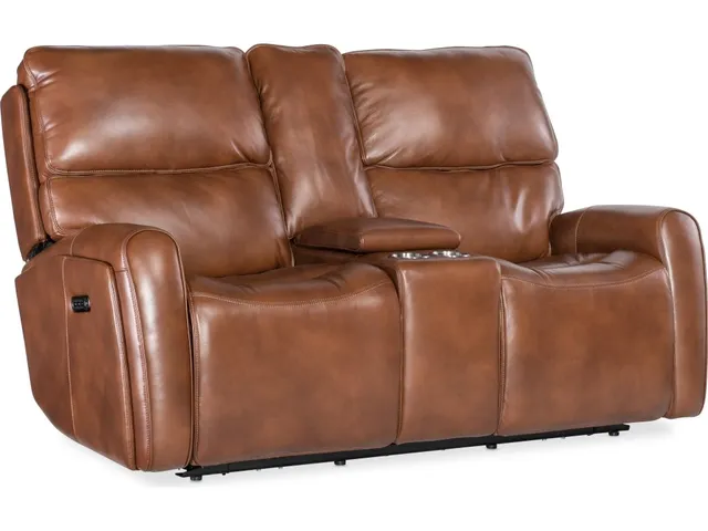 Crosby Zero Gravity Power Console Loveseat with Power Headrest and Lumbar