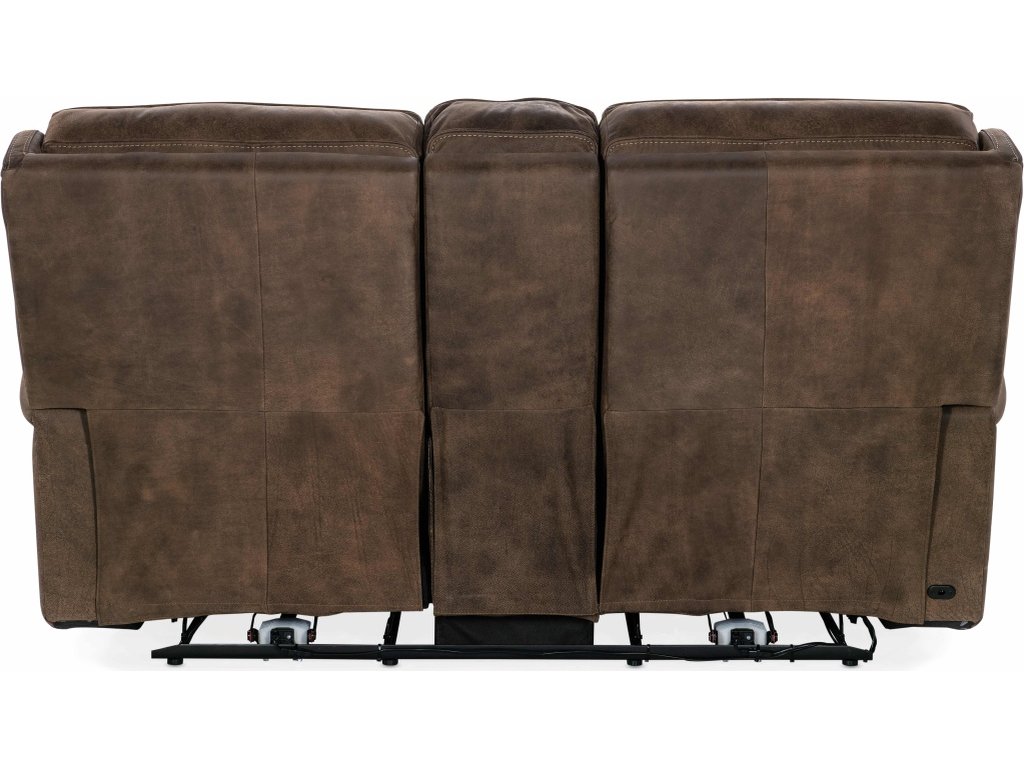 Wheeler Power Console Loveseat with Power Headrest - image 1