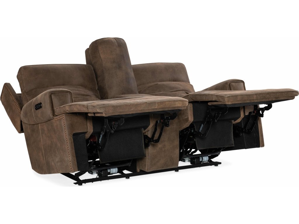 Wheeler Power Console Loveseat with Power Headrest - image 3
