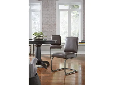 State Breuer-style Dining Chair in Chocolate