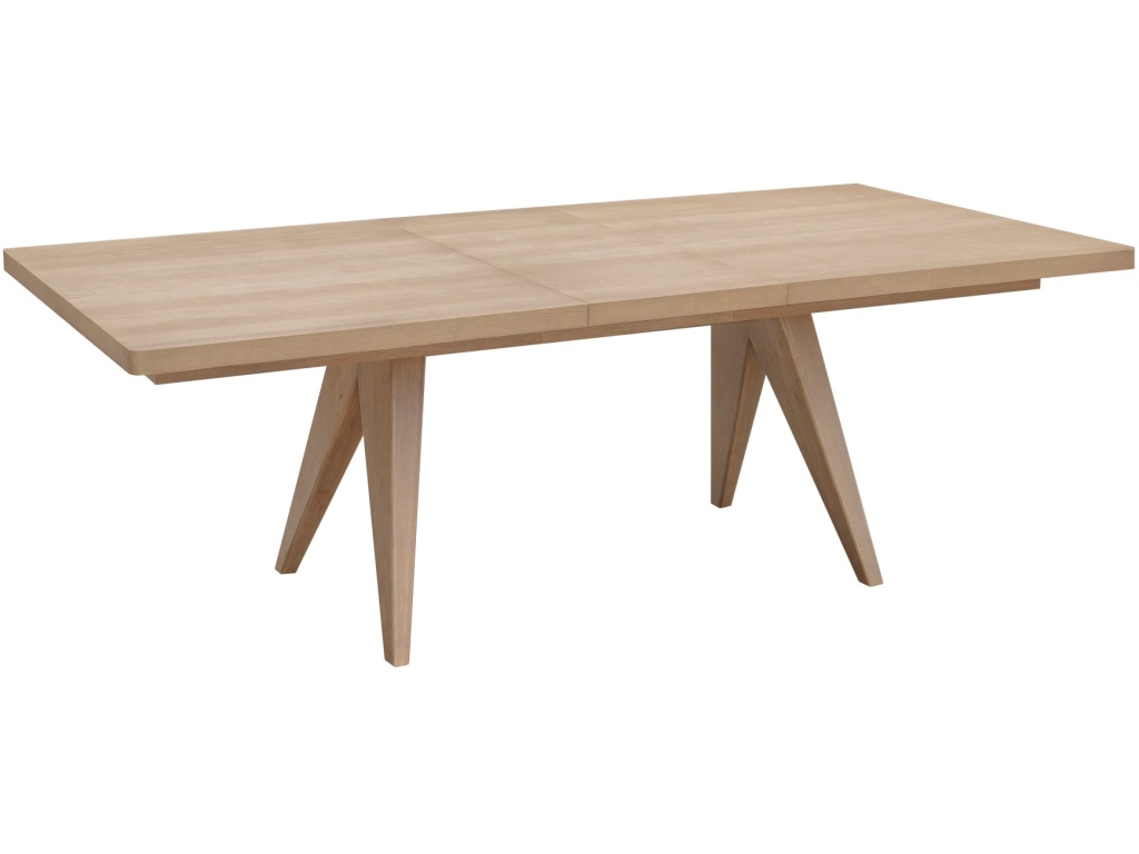 Sumire Ash Wood Rectangular Extension Table in Ginger - image 5