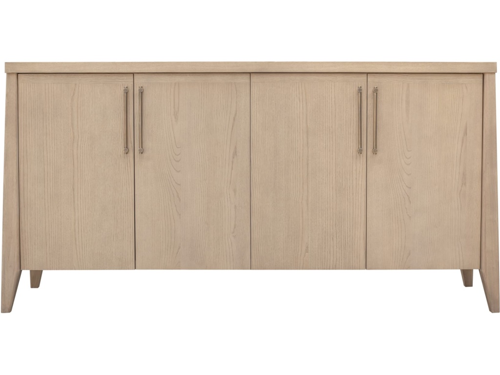 Sumire Four Door Ash Wood Sideboard in Ginger - image 1