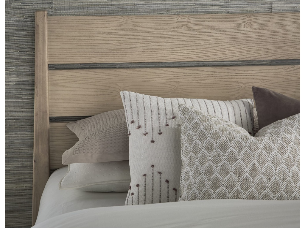 Sumire Slatted Ash Wood Platform Bed in Ginger - main image