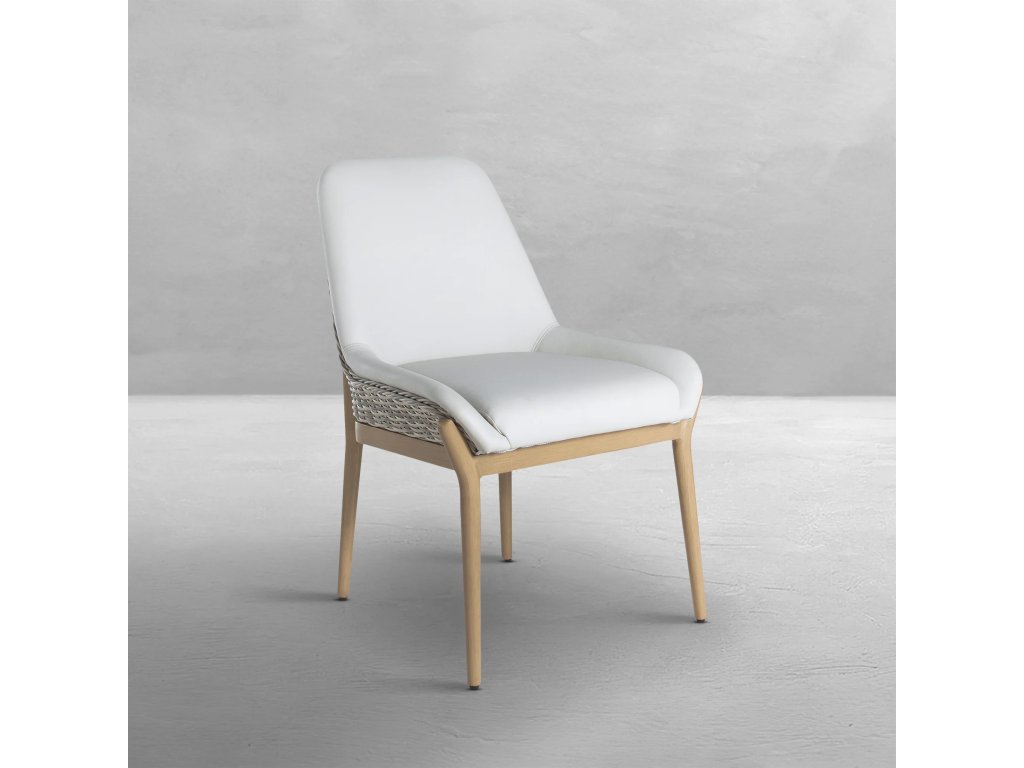 Palma N-Dura Resin Wicker Outdoor Side Chair - main image